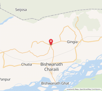 Map of Mijika, Assam