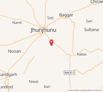 Map of Milan ki Dhani, Rajasthan