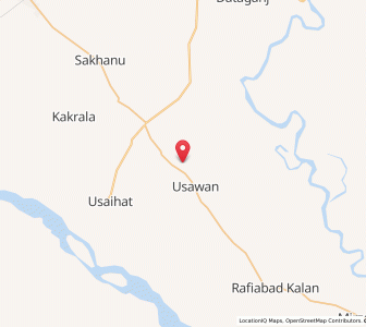 Map of Milkia, Uttar Pradesh
