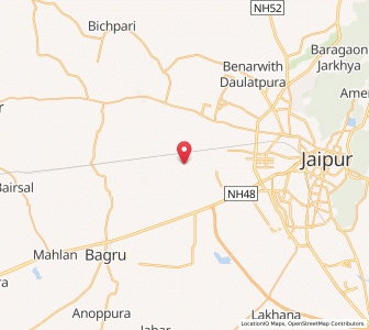 Map of Mina ki Dhani, Rajasthan