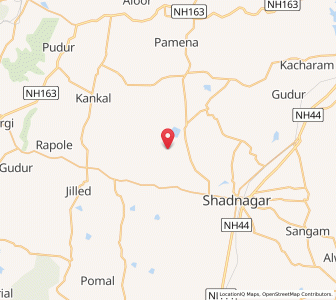 Map of Mirampur, Andhra Pradesh