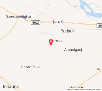 Map of Mirmau, Uttar Pradesh