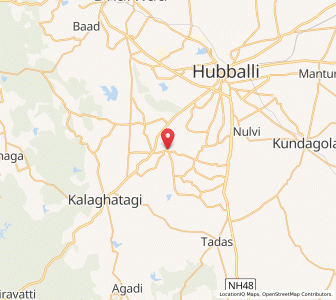 Map of Mishrikot, Karnataka