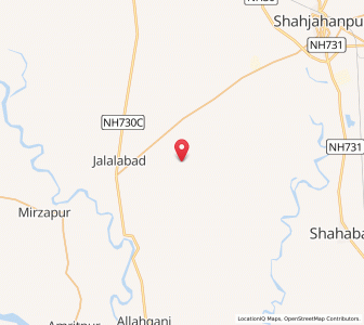 Map of Mitha, Uttar Pradesh