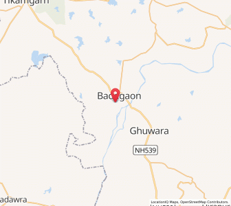 Map of Mithlakhera, Madhya Pradesh