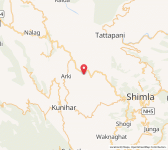 Map of Miyan, Himachal Pradesh
