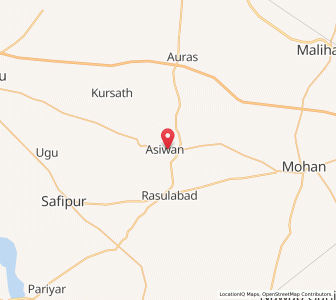Map of Miyanganj, Madhya Pradesh
