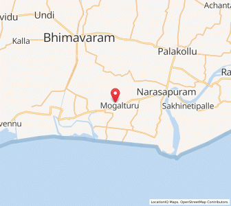Map of Mogalturru, Andhra Pradesh