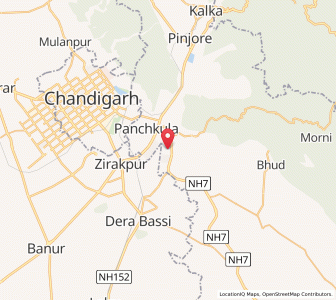 Map of Moginand, Haryana