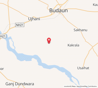 Map of Mohan Ka Nagla, Uttar Pradesh