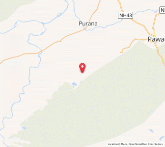 Map of Mohdra, Madhya Pradesh