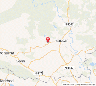 Map of Mohgaon, Madhya Pradesh