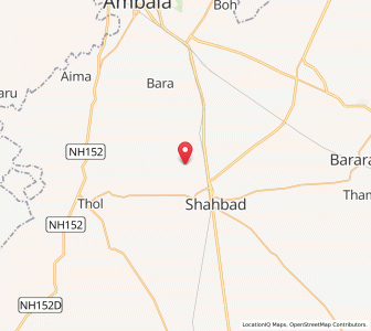 Map of Mohiuddinpur, Haryana