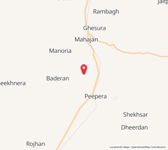 Map of Mohkampura, Rajasthan