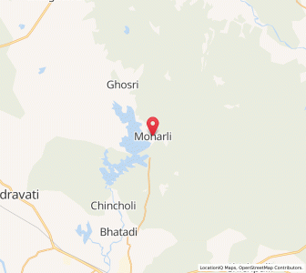 Map of Mohurli, Maharashtra