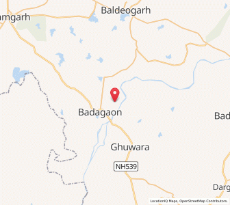 Map of Mokhra, Madhya Pradesh