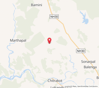 Map of Mole, Andhra Pradesh