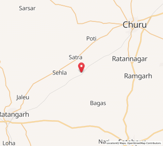 Map of Molisar Bara, Rajasthan