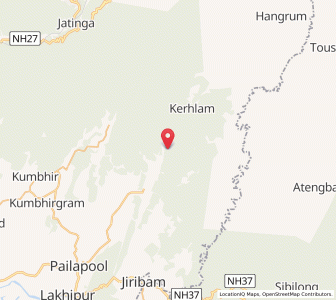 Map of Molong, Assam