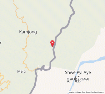 Map of Molvailup, Manipur