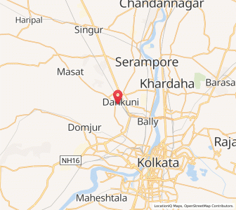 Map of Monber, West Bengal