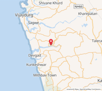 Map of Mond, Maharashtra