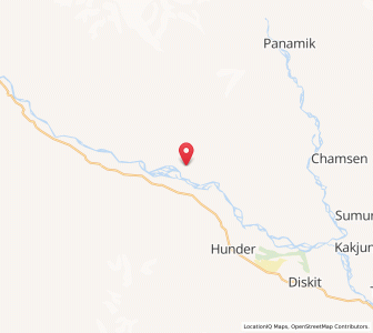 Map of Mondari, Kashmir