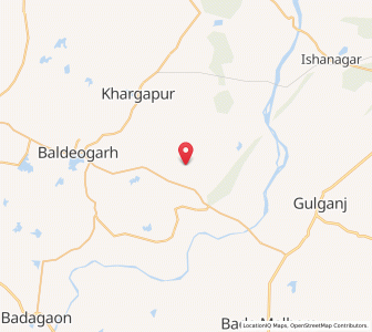 Map of Monemato ka Khero, Madhya Pradesh
