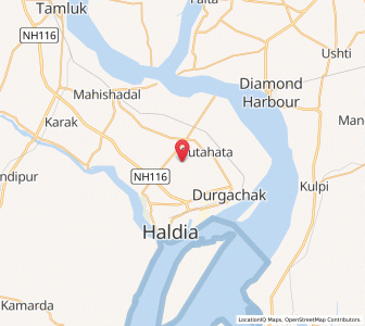 Map of Monoharpur, West Bengal