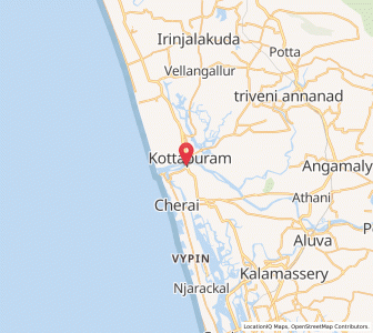 Map of Moothakunnam, Kerala