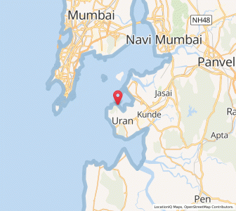 Map of Mora, Maharashtra