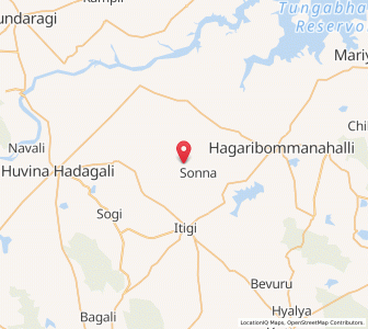 Map of Morageri, Karnataka