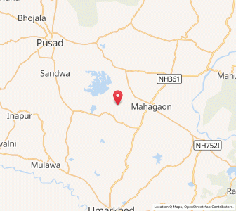 Map of Morath, Maharashtra