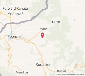 Map of Morgan, Kashmir