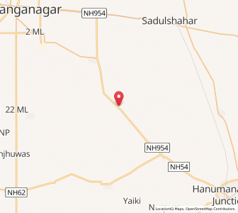 Map of Morjhanda, Rajasthan