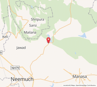 Map of Morwan, Madhya Pradesh