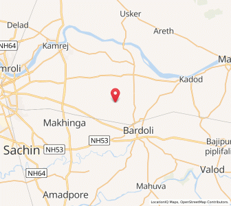 Map of Mota, Gujarat