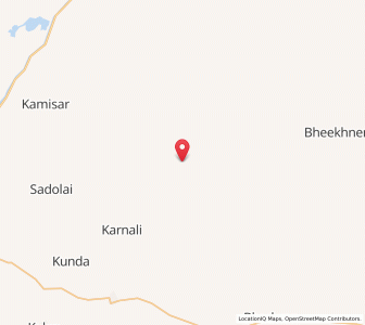 Map of Motasur, Rajasthan
