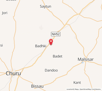Map of Motegora ka Bas, Rajasthan