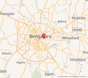 Map of Mother Teressa Rd, Karnataka