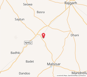 Map of Motisingh ki Dhani, Rajasthan