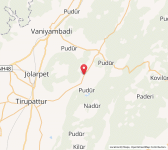 Map of Mottur, Tamil Nadu