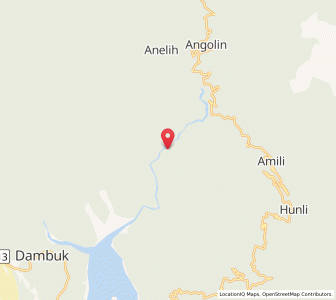 Map of Mrambon, Arunachal Pradesh