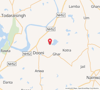 Map of Muglana, Rajasthan