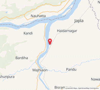Map of Muhammadganj, Jharkhand
