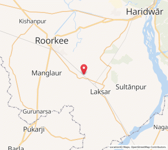 Map of Muhammadpur Buzurg, Uttarakhand
