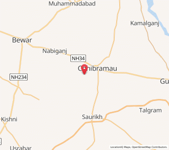 Map of Muhammadpur Khas, Uttar Pradesh