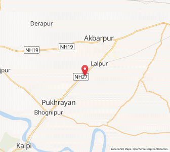 Map of Muhammadpur, Uttar Pradesh
