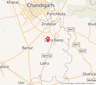Map of Muhammadpura, Punjab