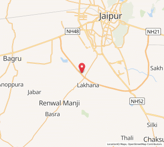 Map of Muhana ki Dhani, Rajasthan